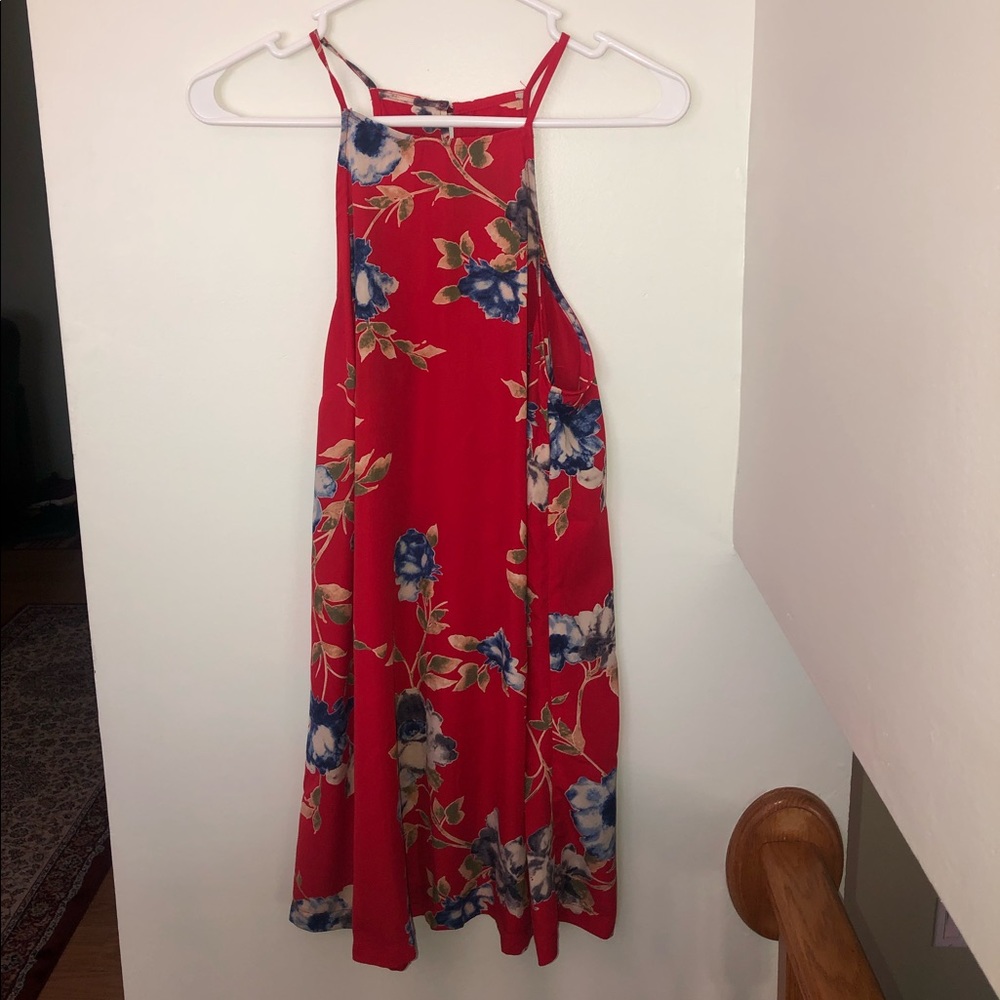 F21 summer floral dress
